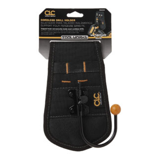 Kuny's 5024 Cordless Drill Holder with 180° Hook - Black