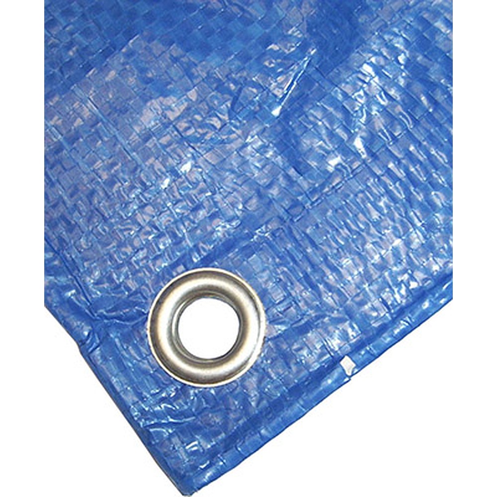Toolway 38-1015 10' x 15' Poly Tarp - Blue