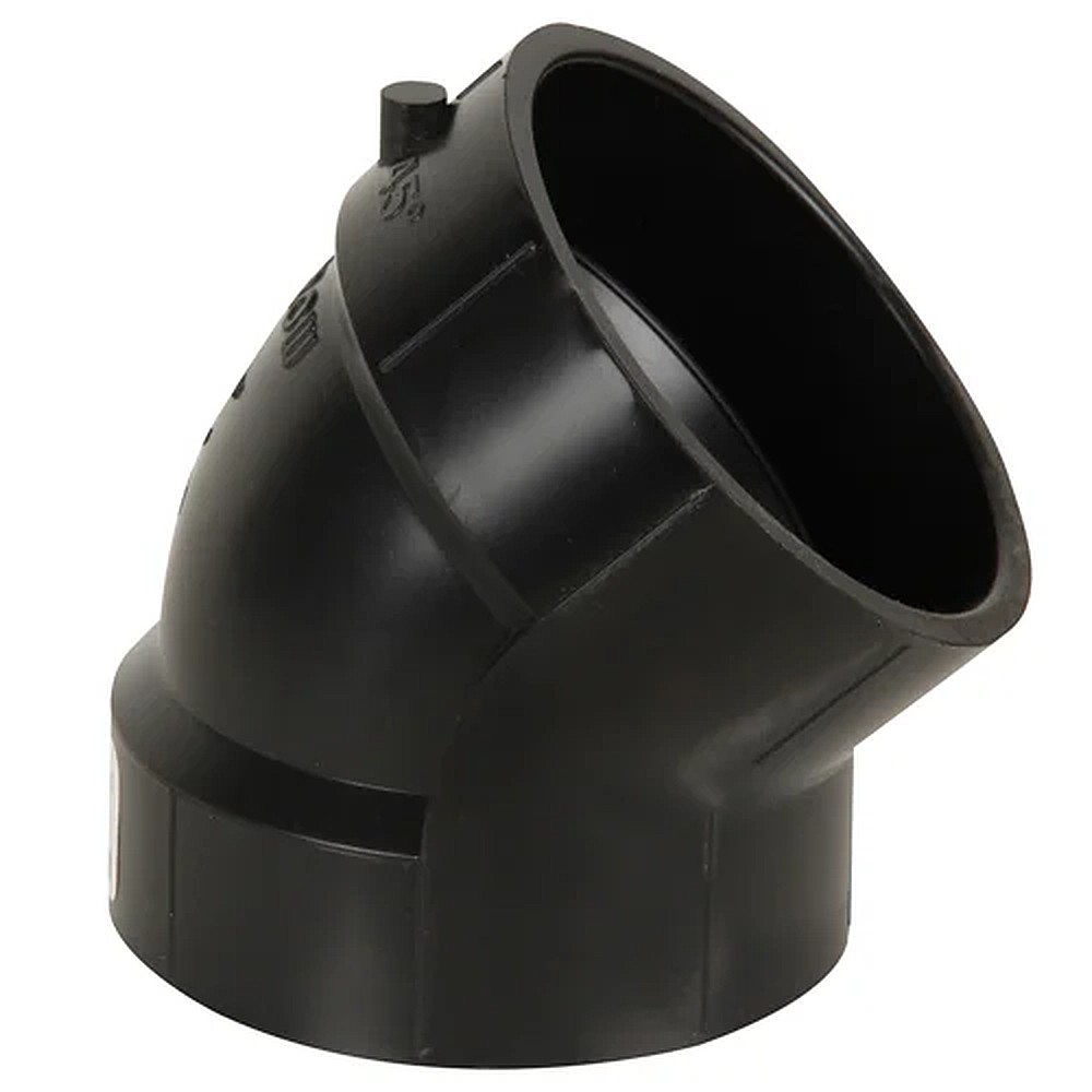 Bow 600304 4" 45° ABS Elbow
