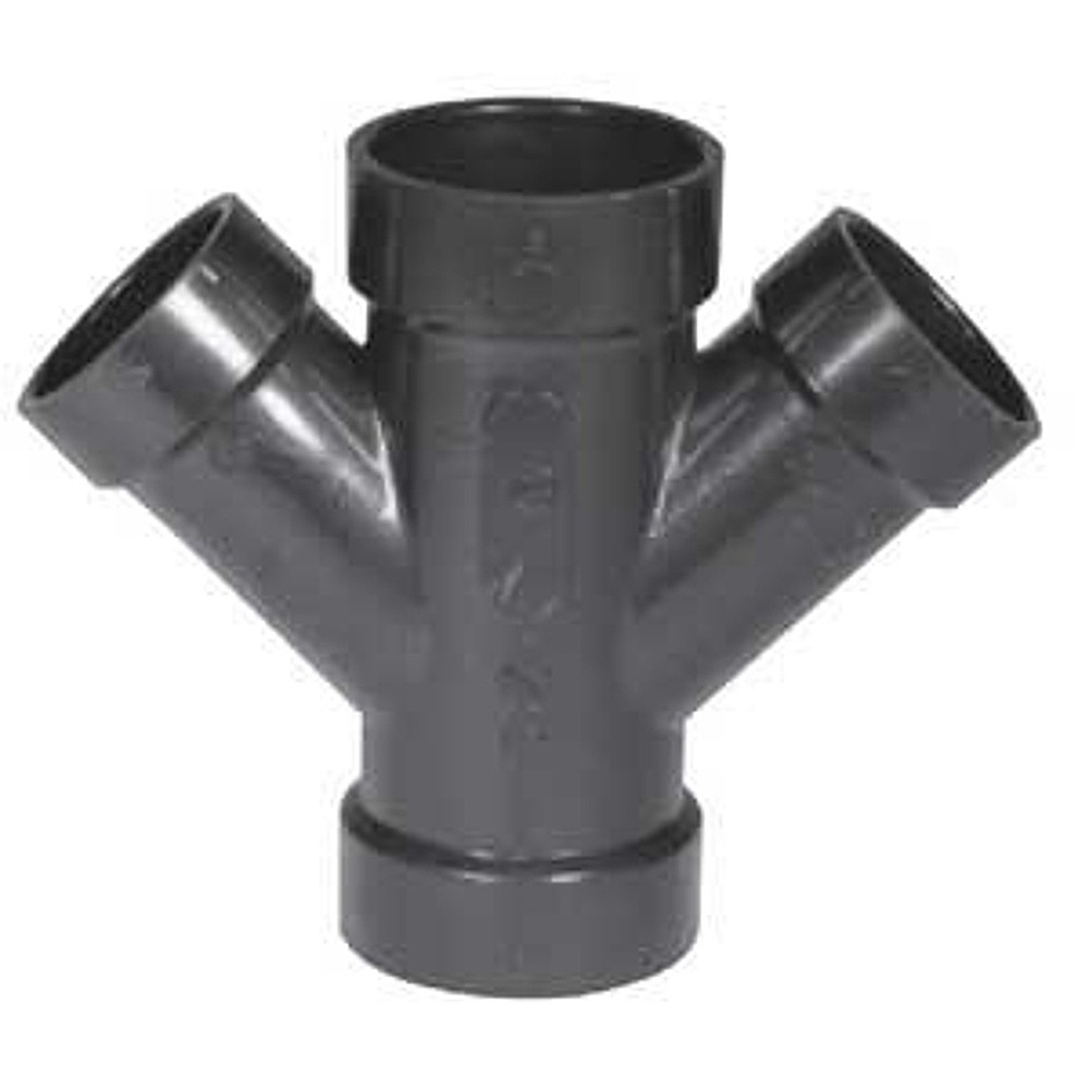 Bow 600536 2"45° Double Y Bow Hub Fit ABS