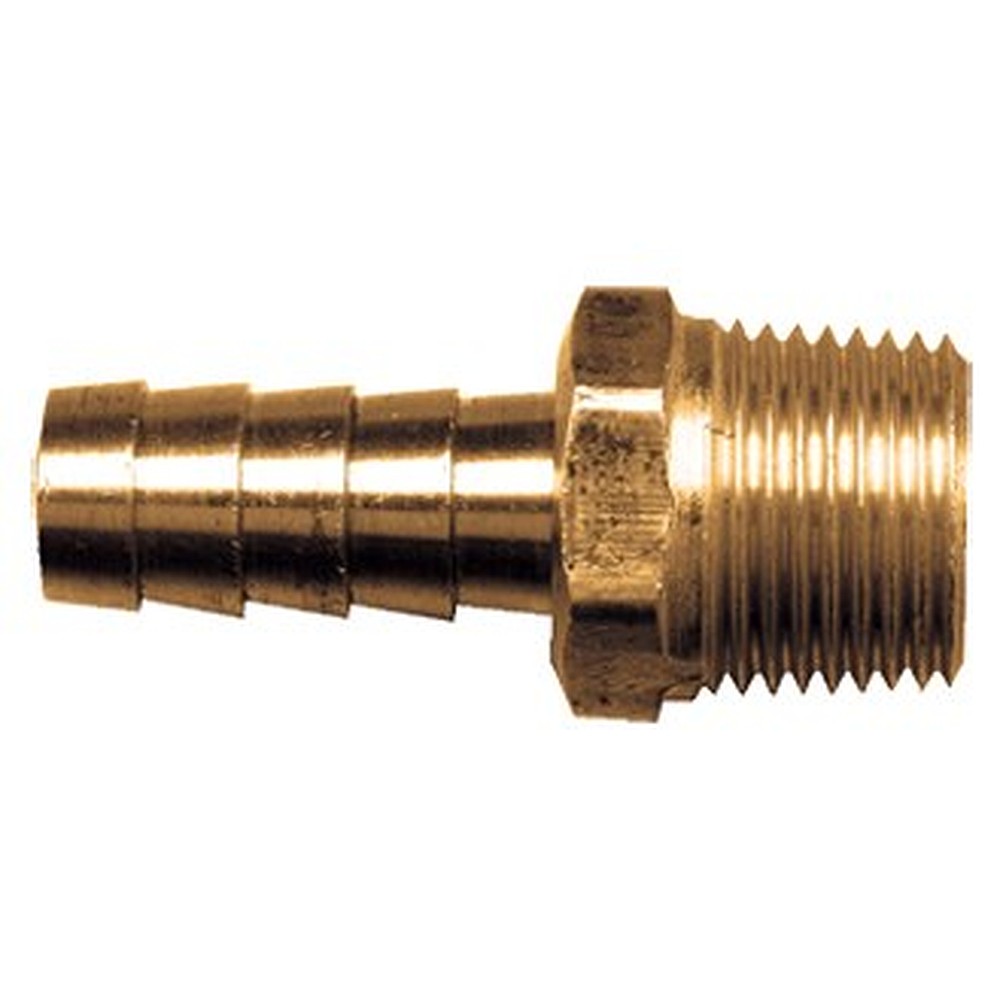 Fairview 125-4A 1/8" MPT x 1/4" Hose Barb - Brass