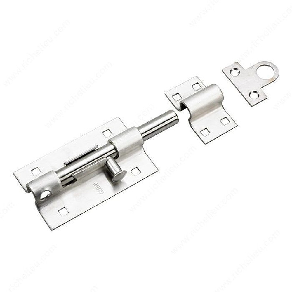 Onward 565SSR 5" Heavy-Duty Padlock Bolt - Stainless Steel