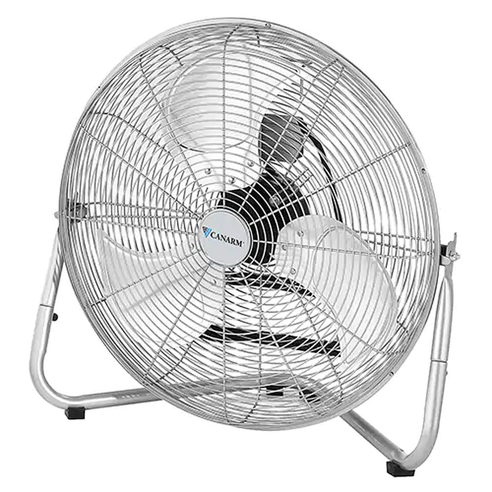 Canarm HVF18L 18" 3 Speed High-Velocity Floor Fan - Silver