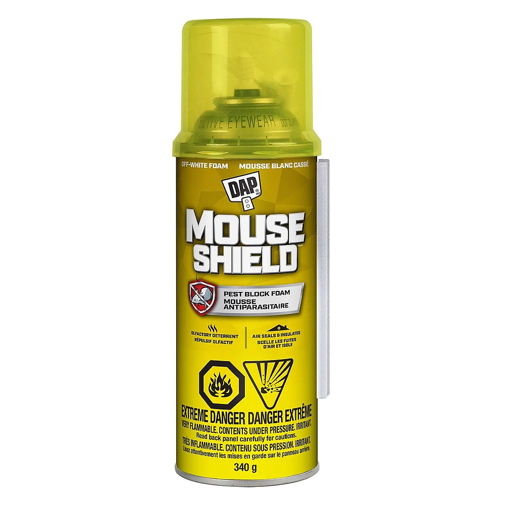 DAP 7565012507 340g Mouse Shield Pest Block Foam - Off-White