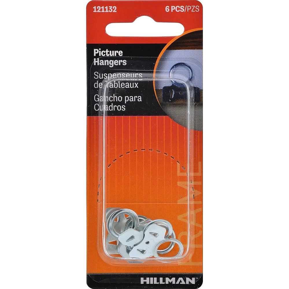 Hillman 121132 Picture Hangers, 6 Pack