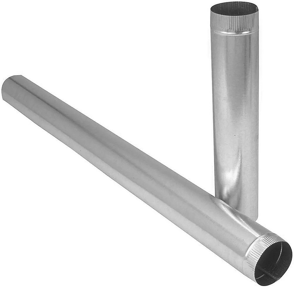 Imperial GV1997 8" x 36" 28 Gauge Galvanized Steel Pipe