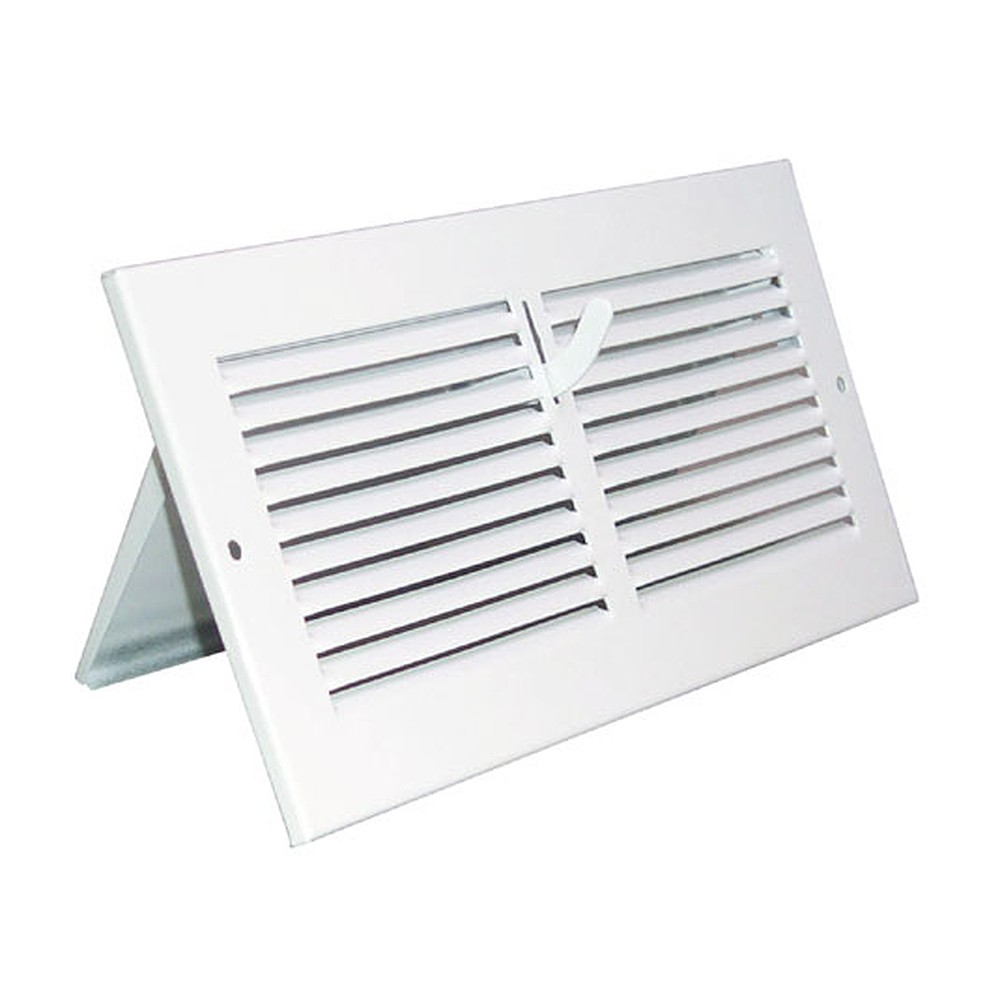 Imperial RG0573 4" x 10" Sidewall Return Air Grille - White