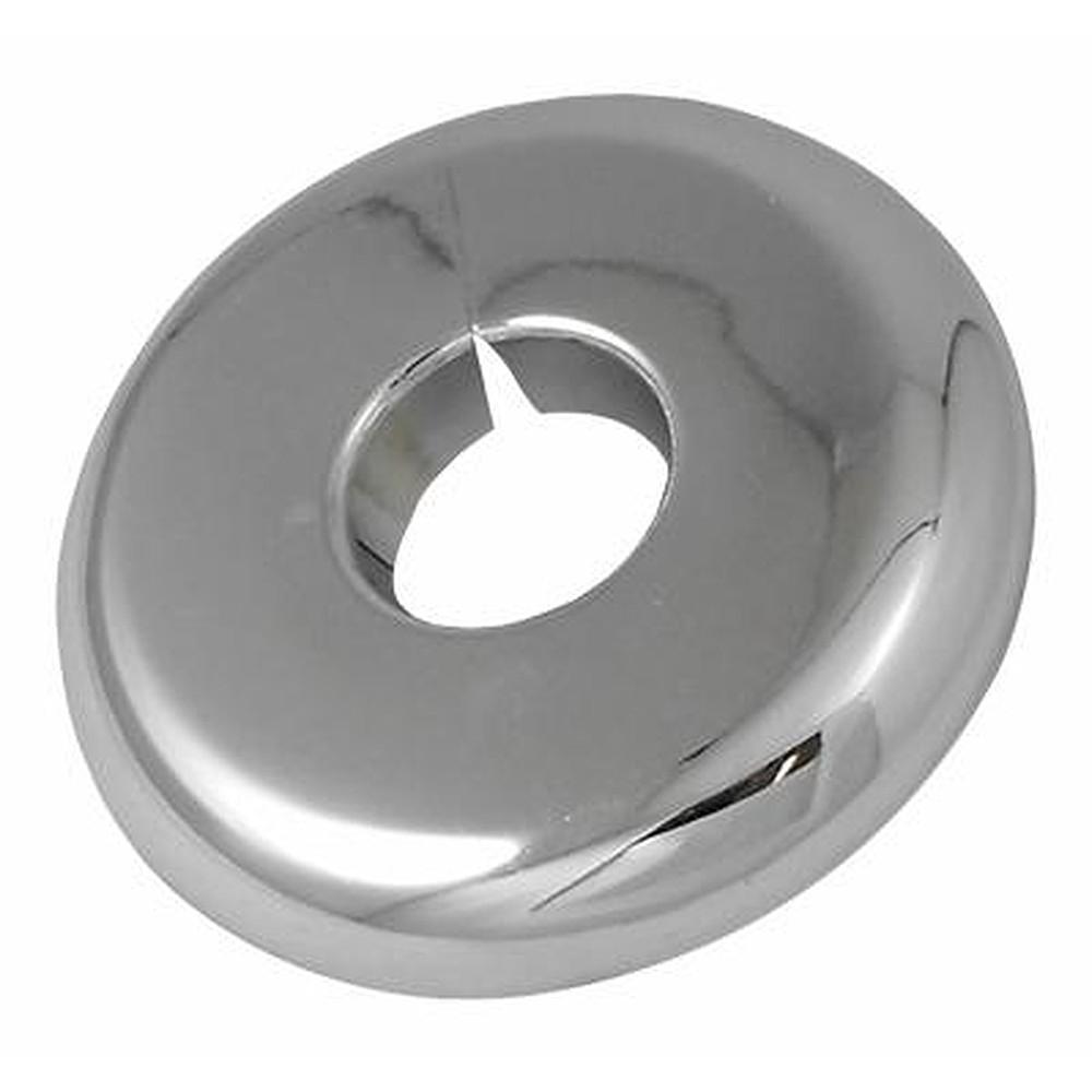 LynCar 202857 3/4" Plastic Split Wall Plate - Chrome