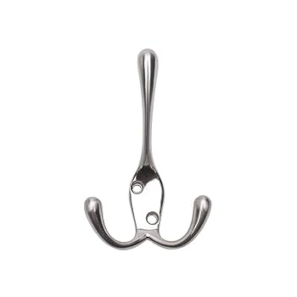 Onward 236CV 4" Heavy-Duty Triple Coat Hook - Chrome