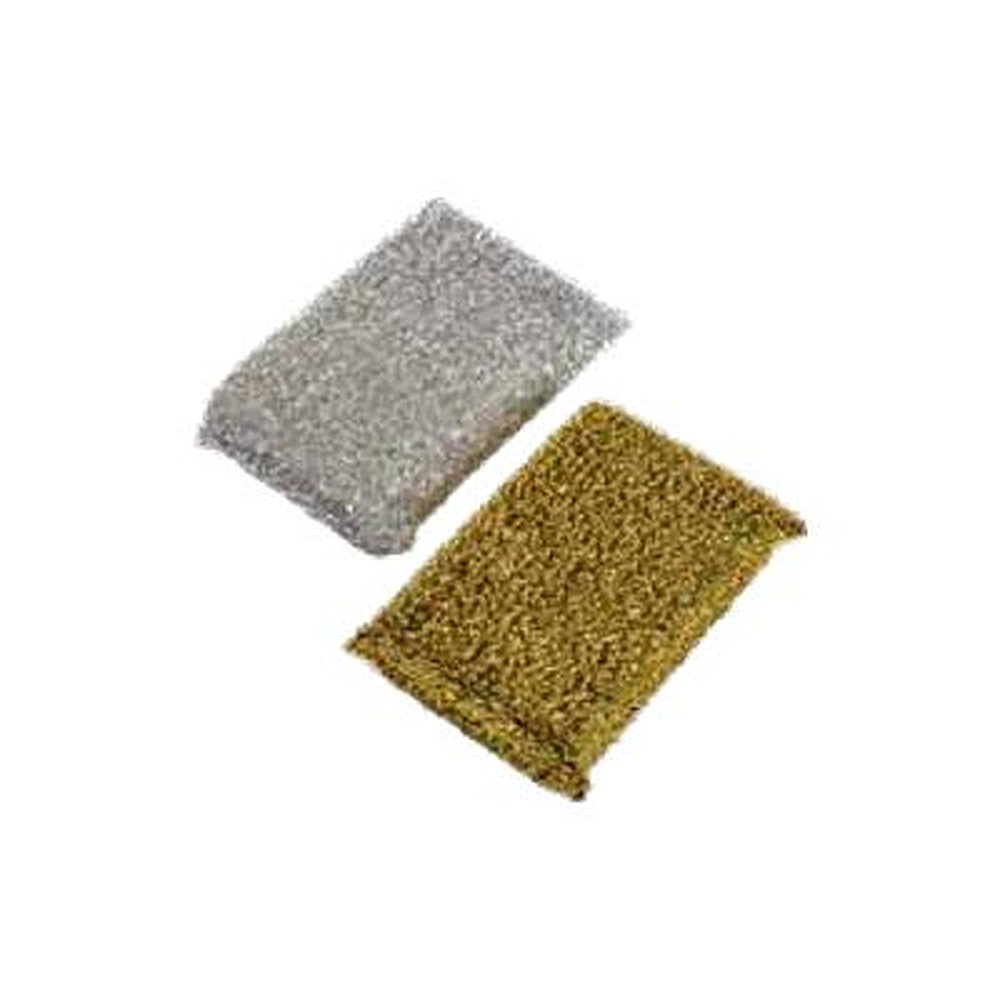 Sara Cucina 40SC/6515 Sparkle Scrubby Sponge, 2 Pack - Gold & Silver