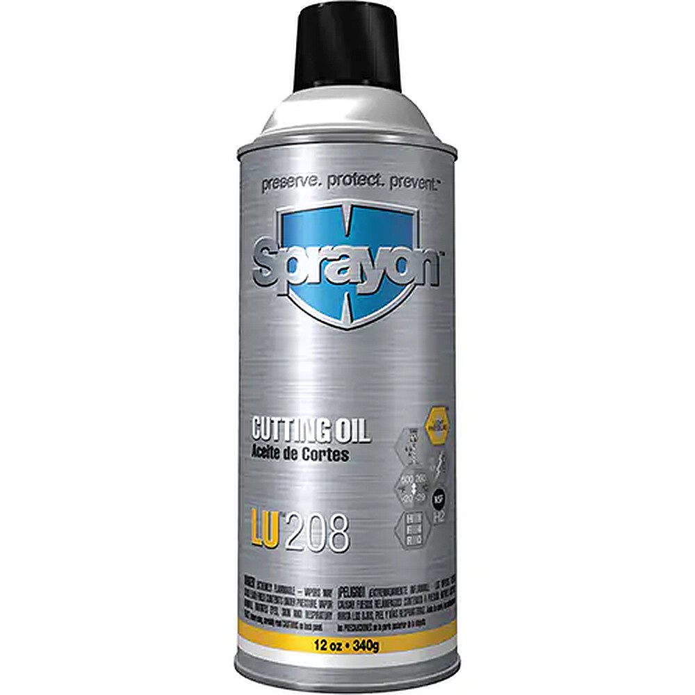 Sprayon S00208 LU208 12oz Cutting Oil Lubricant