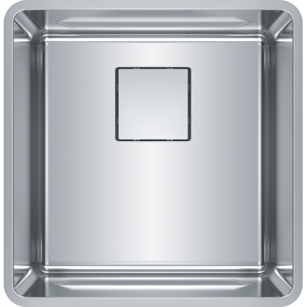 Franke PTX110-17-CA Pescara 18" x 18" Undermount Single Bowl Kitchen Sink - Stainless Steel