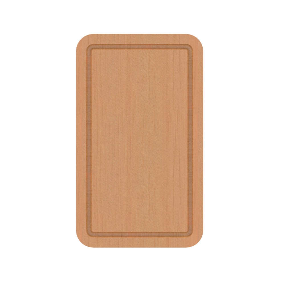 Franke PT-41S 11.0" x 18.5" Solid Wood Cutting Board - Maple