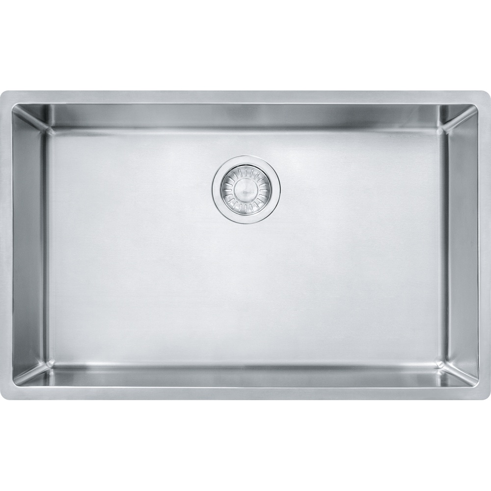 Franke CUX11027-ADA-CA Cube 28.5" x 17.7" Undermount Single Bowl ADA Kitchen Sink - Stainless Steel