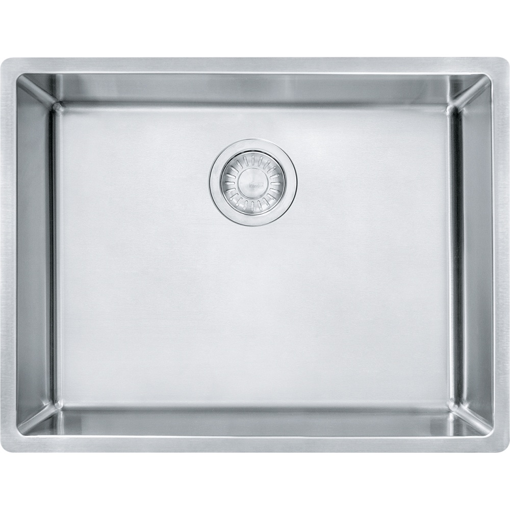 Franke CUX11021-ADA-CA Cube 22.7" x 17.7" Undermount Single Bowl ADA Kitchen Sink - Stainless Steel