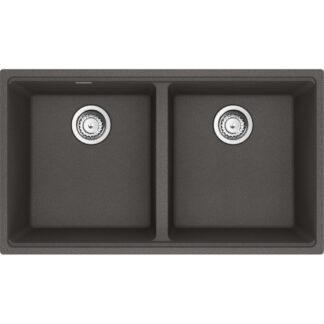 Franke MAG1201515-SLG-S Maris 33.0" x 18.94" Undermount Fragranite Double Bowl Kitchen Sink - Slate Grey