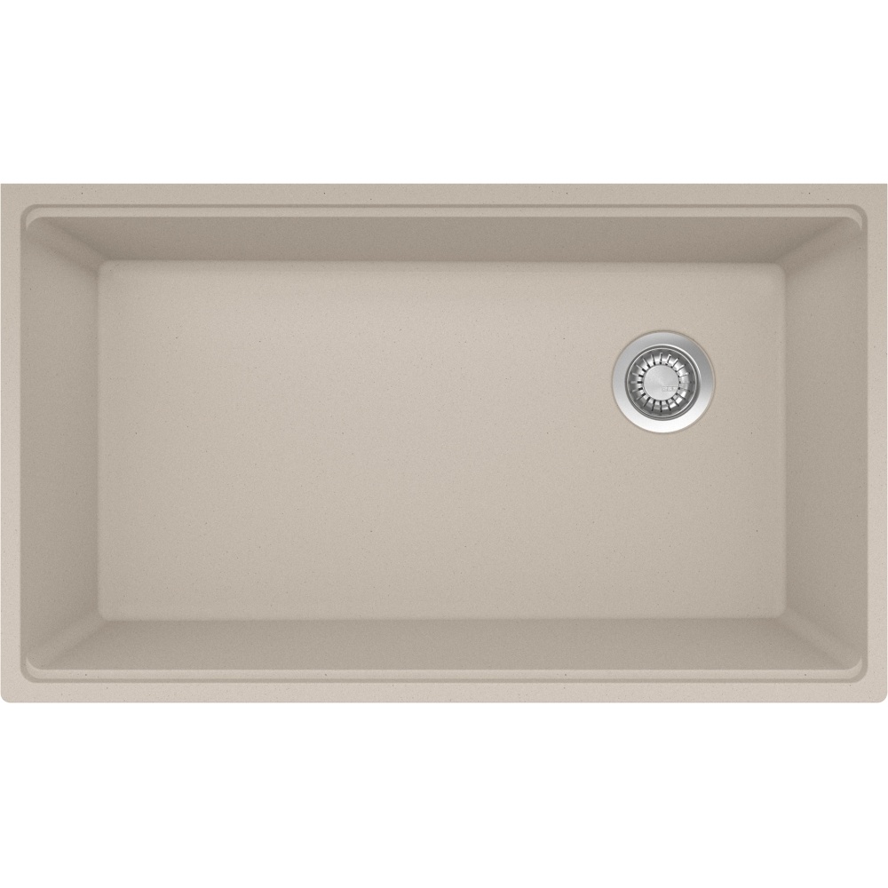 Franke MAG11031OW-CHA-S Maris 33" x 19.3" Undermount Fragranite Single Bowl Kitchen Sink - Champagne