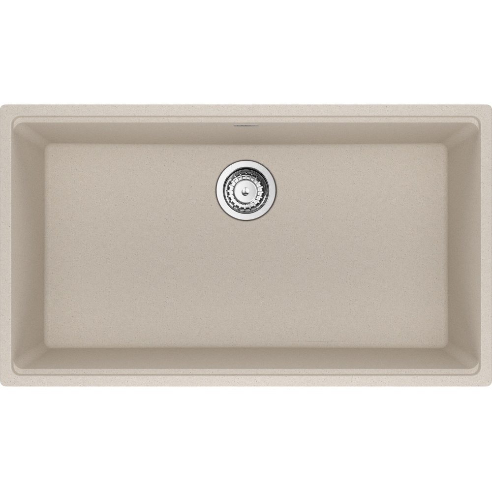 Franke MAG11031-CHA-S Maris 33" x 18.94" Undermount Fragranite Single Bowl Kitchen Sink - Champagne