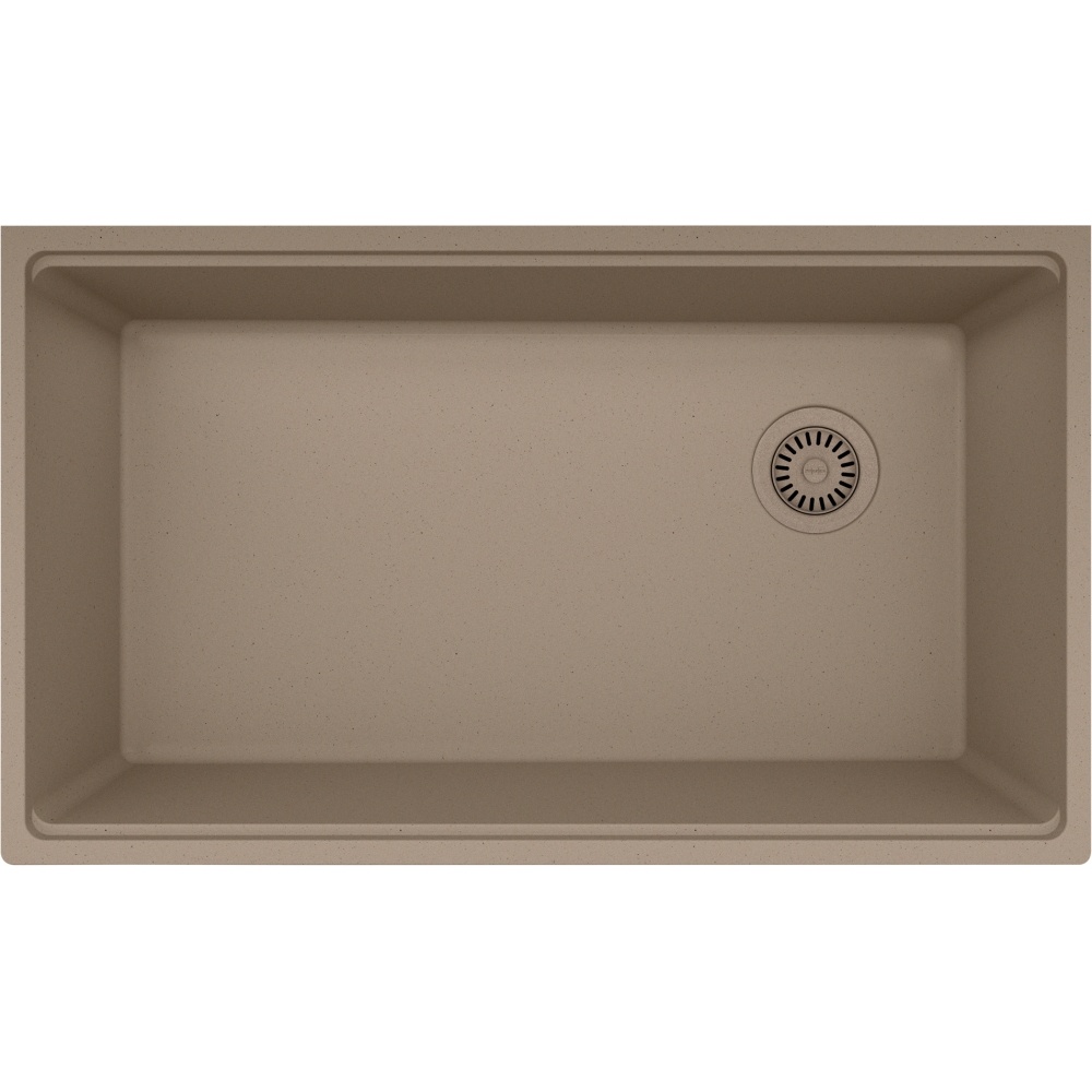 Franke MAG11031OW-OYS-S Maris 33" x 19.3" Undermount Fragranite Single Bowl Kitchen Sink - Oyster