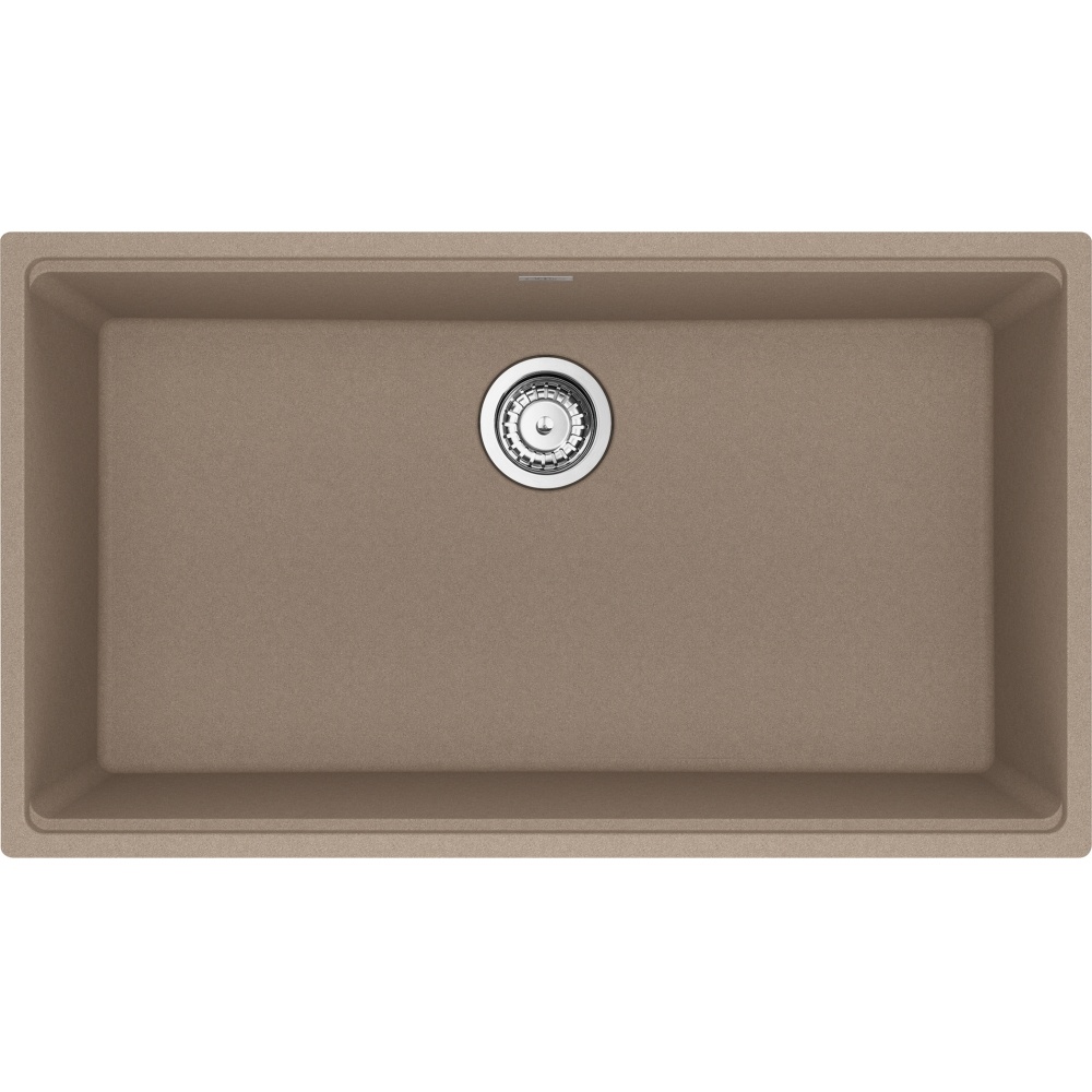 Franke MAG11031-OYS-S Maris 33" x 18.94" Undermount Fragranite Single Bowl Kitchen Sink - Oyster