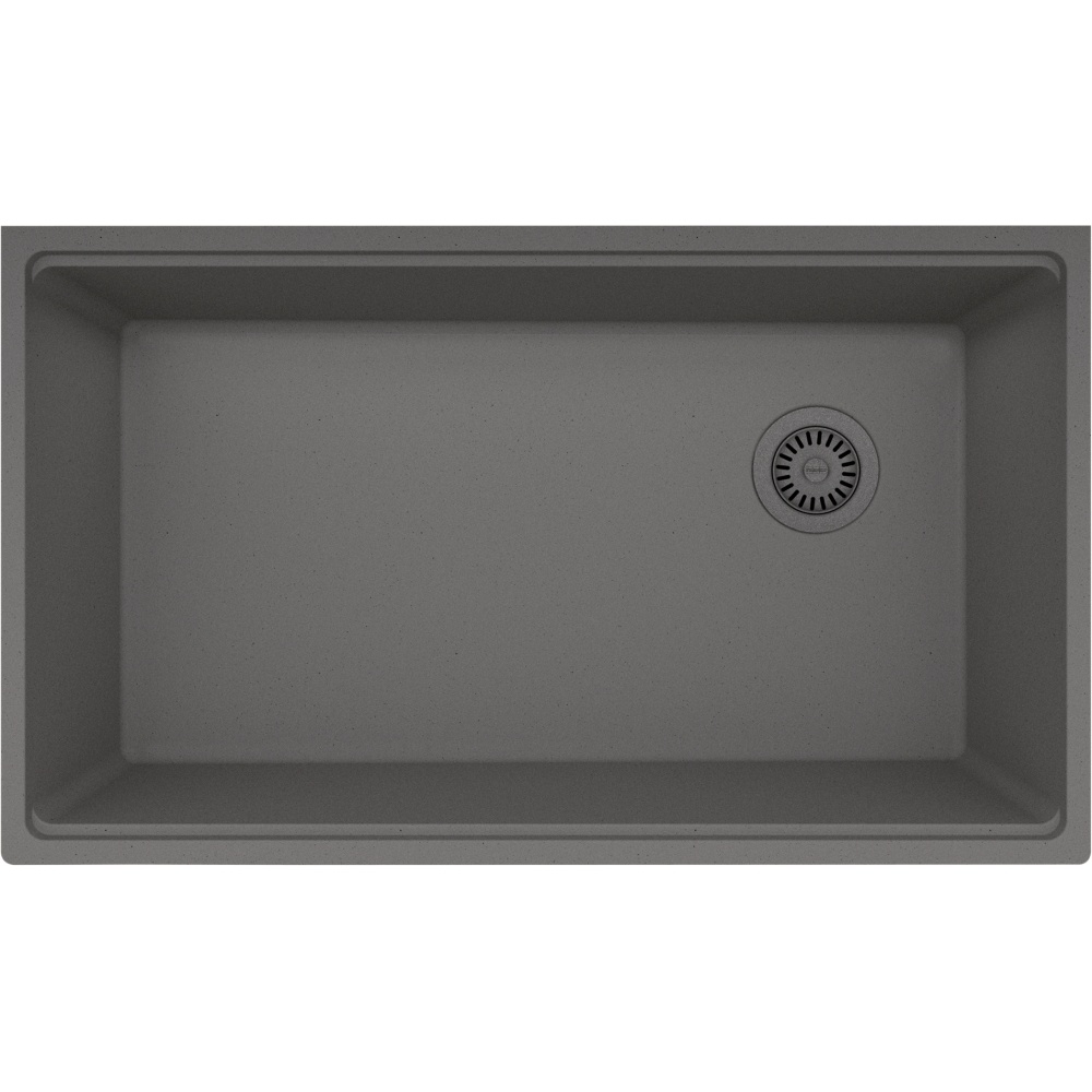 Franke MAG11031OW-SHG-S Maris 33" x 19.3" Undermount Fragranite Single Bowl Kitchen Sink - Stone Grey