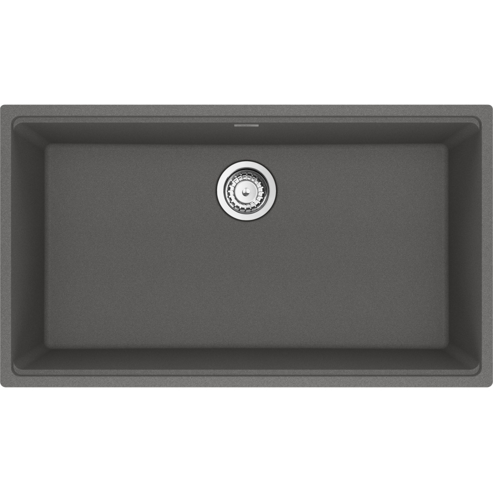 Franke MAG11031-SHG-S Maris 33" x 18.94" Undermount Fragranite Single Bowl Kitchen Sink - Stone Grey