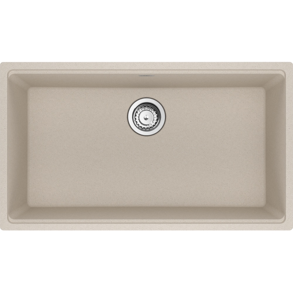 Franke MAG11029-CHA-S Maris 31" x 17.81" Undermount Fragranite Single Bowl Kitchen Sink - Champagne