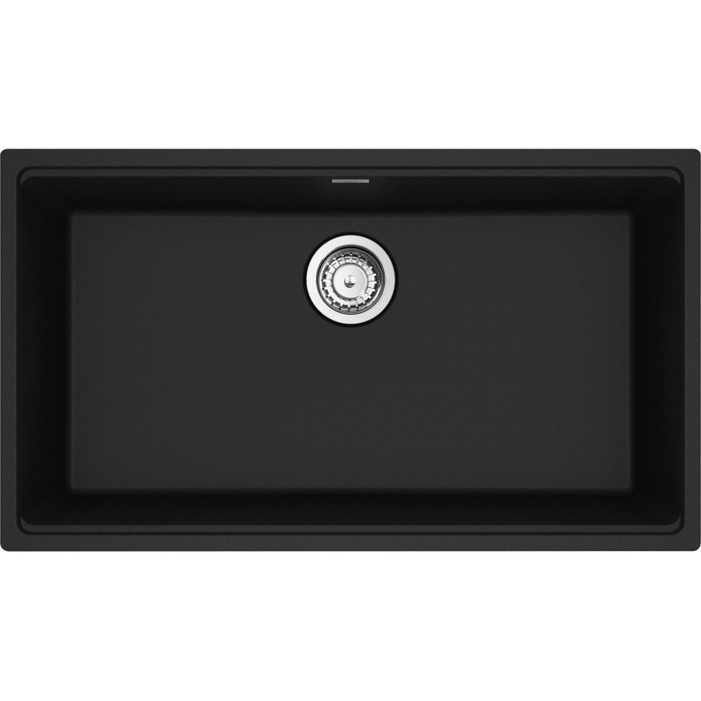 Franke MAG11029-MBK-S Maris 31" x 17.81" Undermount Fragranite Single Bowl Kitchen Sink - Matte Black
