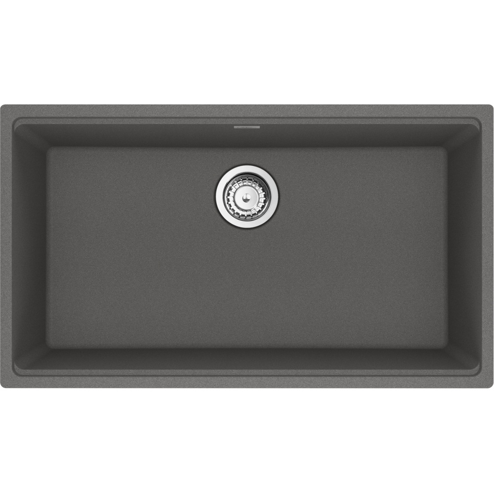 Franke MAG11029-SHG-S Maris 31" x 17.81" Undermount Fragranite Single Bowl Kitchen Sink - Stone Grey