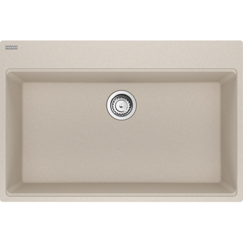 Franke MAG61031-CHA-S Maris 33" x 22" Dual Mount Fragranite Single Bowl Kitchen - Champagne
