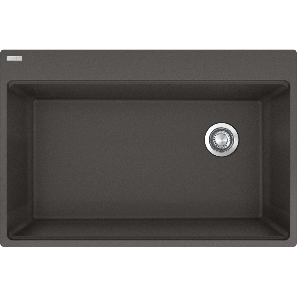 Franke MAG61031OW-SLG-S Maris 33" x 22" Dual Mount Fragranite Dual Mount / Drop In Single Bowl Kitchen Sink - Slate Grey