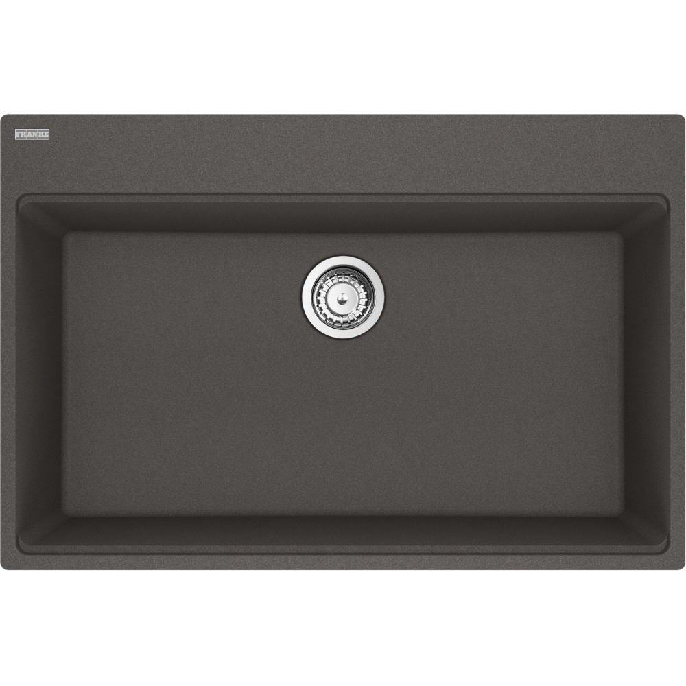 Franke MAG61031-SLG-S Maris 33" x 22" Dual Mount Fragranite Single Bowl Kitchen - Slate Grey