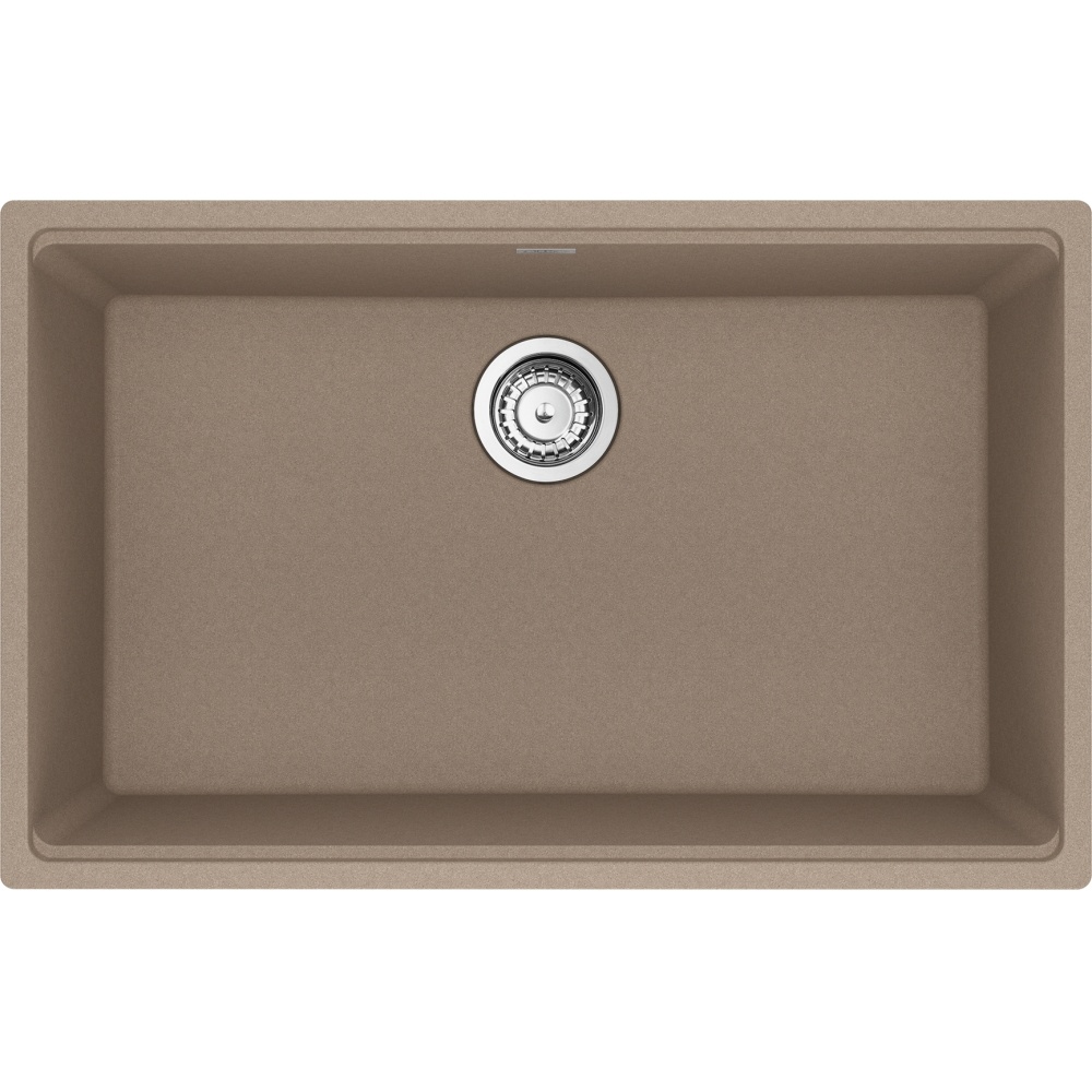 Franke MAG11028-OYS-S Maris 30" x 19" Undermount Fragranite Single Bowl Kitchen Sink - Oyster