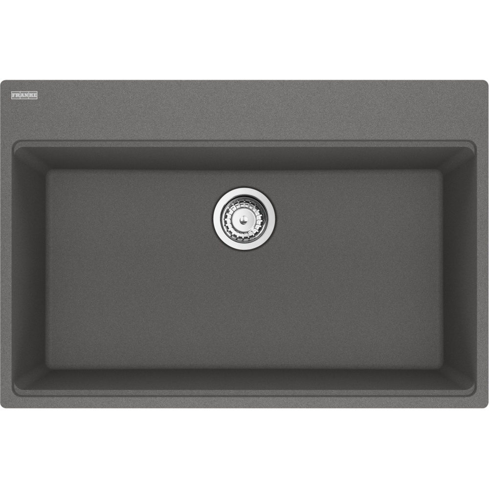 Franke MAG61029-SHG-S Maris 31" x 20.88" Dual Mount Fragranite Single Bowl Kitchen Sink - Stone Grey