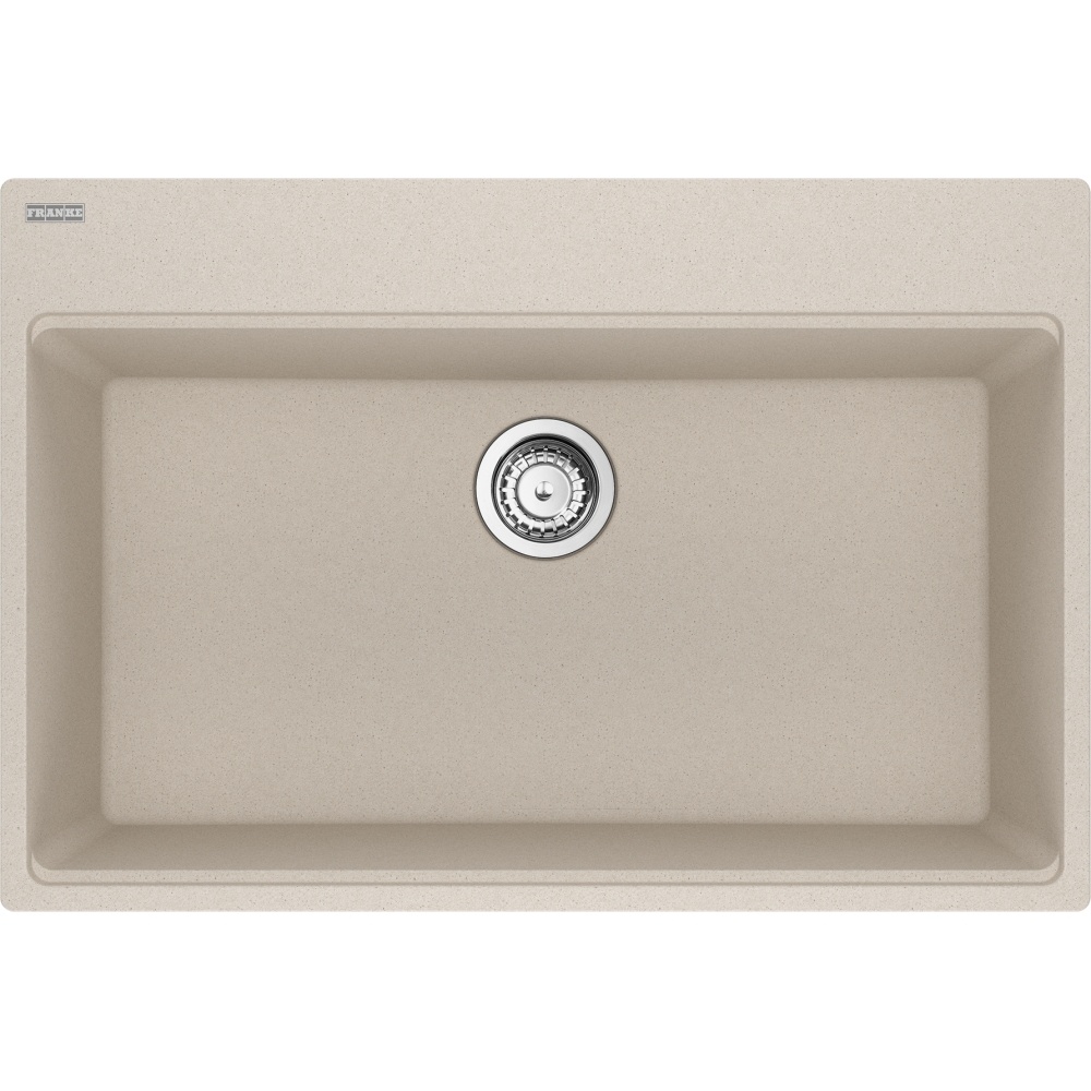Franke MAG61029-CHA-S Maris 31" x 20.88" Dual Mount Fragranite Single Bowl Kitchen Sink - Champagne