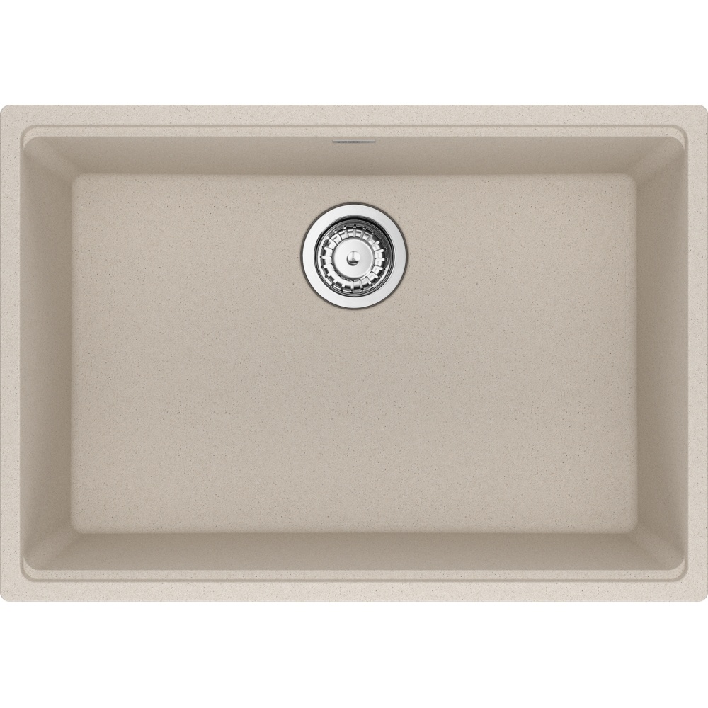 Franke MAG11025-CHA-S Maris 27" x 19" Undermount Fragranite Single Bowl Kitchen Sink - Champagne
