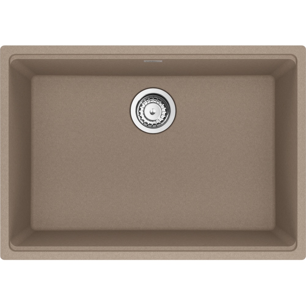 Franke MAG11025-OYS-S Maris 27" x 19" Undermount Fragranite Single Bowl Kitchen Sink - Oyster