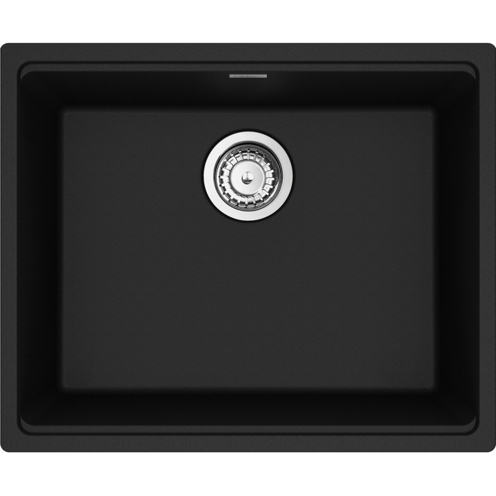 Franke MAG11020-MBK-S Maris 21.63" x 17.81" Undermount Fragranite Single Bowl Kitchen Sink - Matte Black
