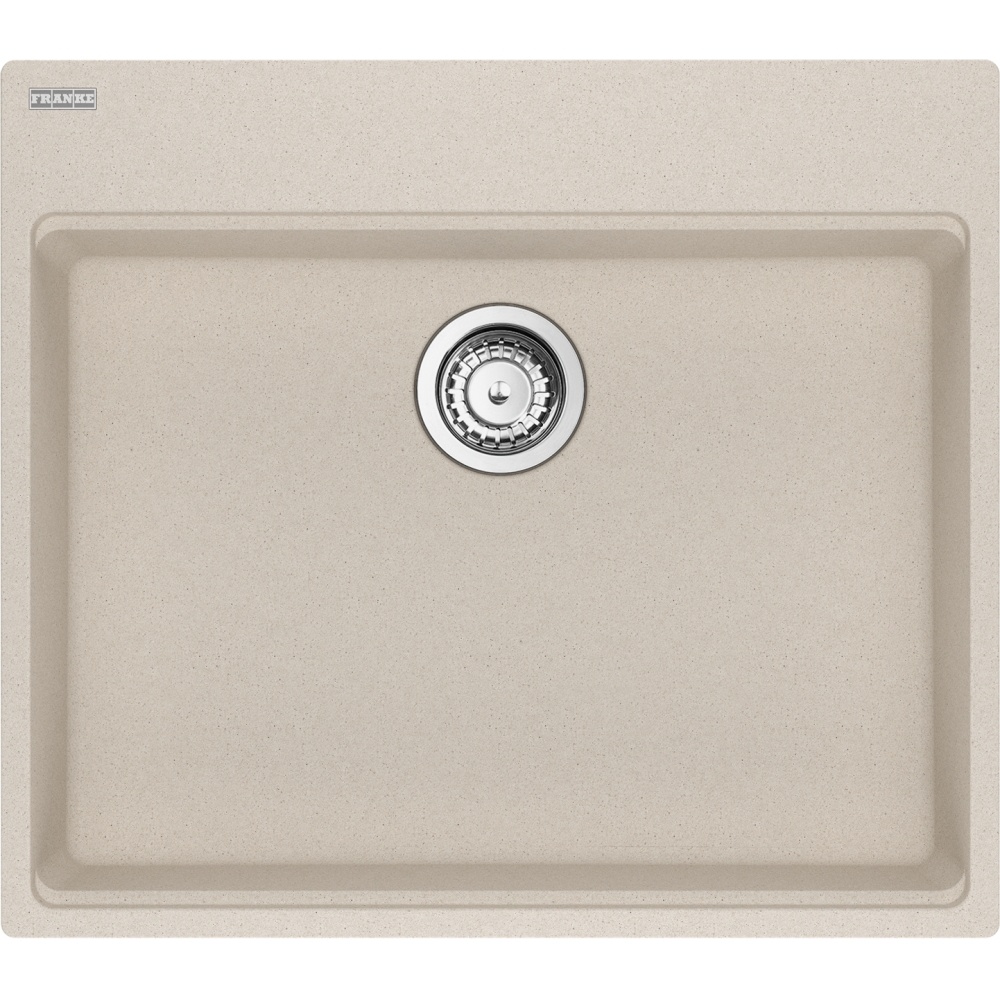 Franke MAG61023ADA-CHA-S Maris 25" x 22" Dual Mount Fragranite Single Bowl Kitchen Sink - Champagne