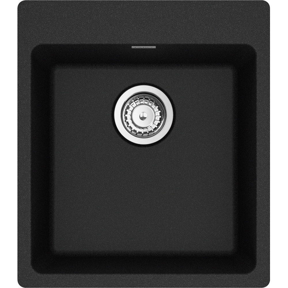 Franke MAG61015-ONY-S Maris 17.31" x 19.69 Dual Mount Fragranite Single Bowl Bar / Prep Sink - Onyx