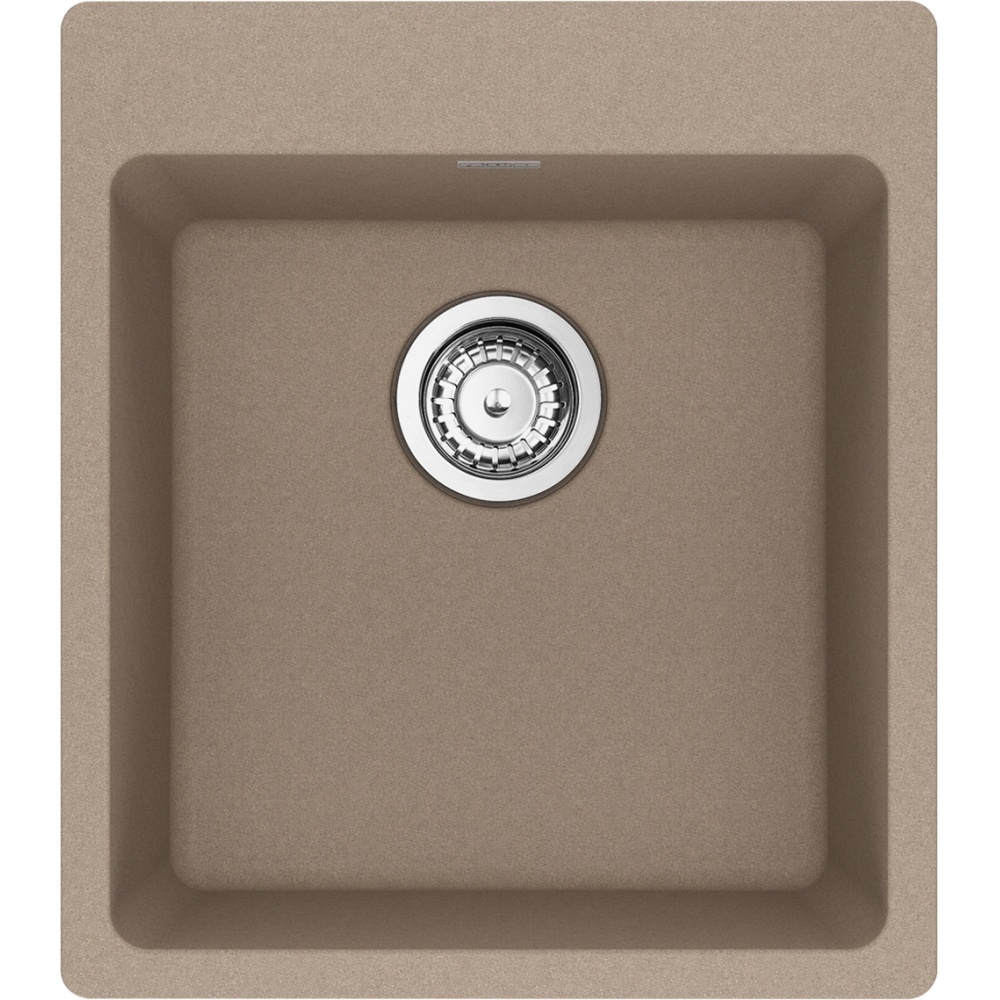 Franke MAG61015-OYS-S Maris 17.31" x 19.69 Dual Mount Fragranite Single Bowl Bar / Prep Sink - Oyster