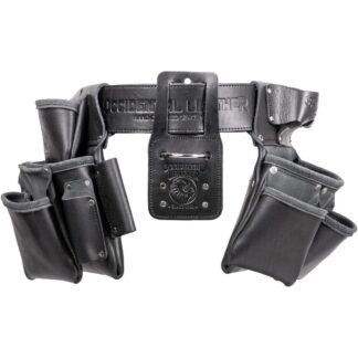 Occidental Leather UB5080DBLG Pro Framer Tool Belt Set with Double Outer Bag, Large - Black