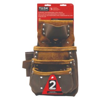 Task T77301 Master Carpenter 6 Pocket Tool Bag with Tape Measure Holder