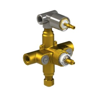 Rubinet 2QR000 1/2" Shower System Rough-In - Gold