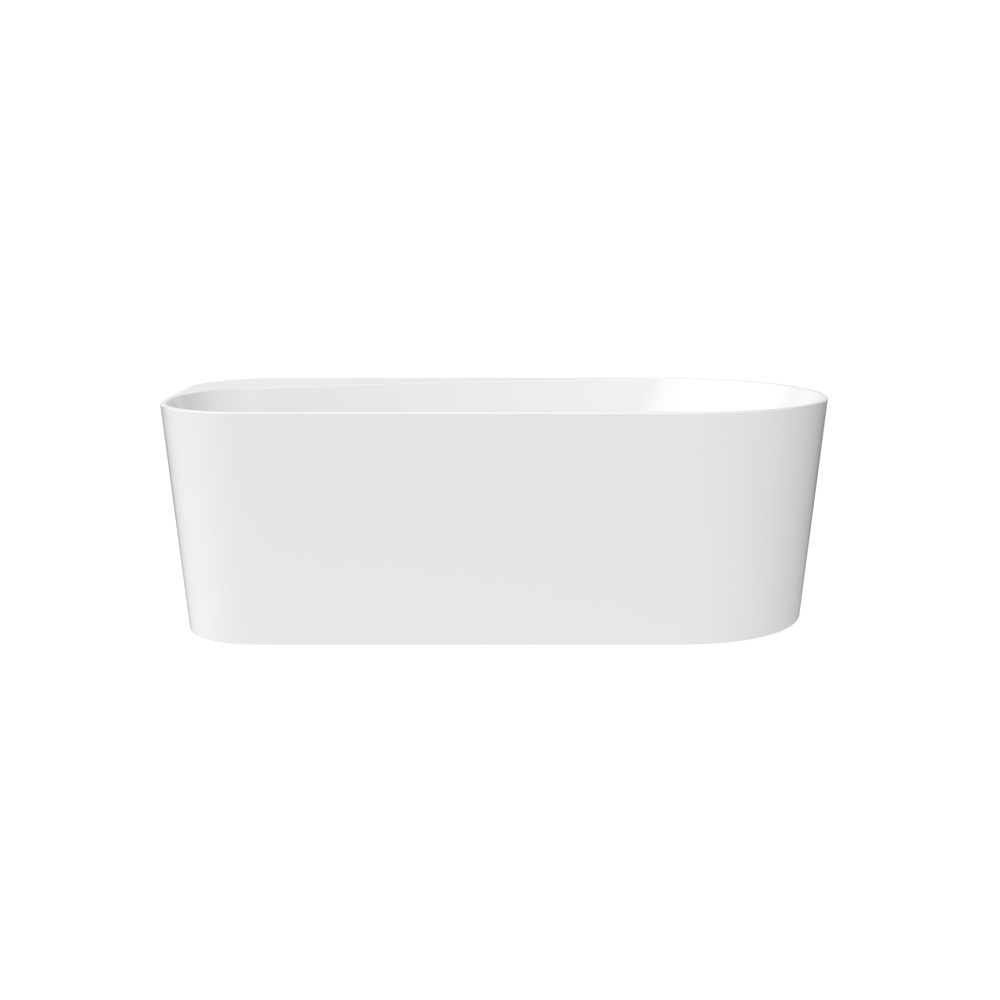 Maax 107832-000-001-000 67" x 32" Kuja Acrylic Freestanding End Drain Bathtub - White