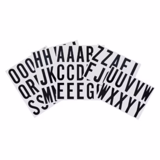 Richelieu 1023704 9120 2" Reflective Letter Kit