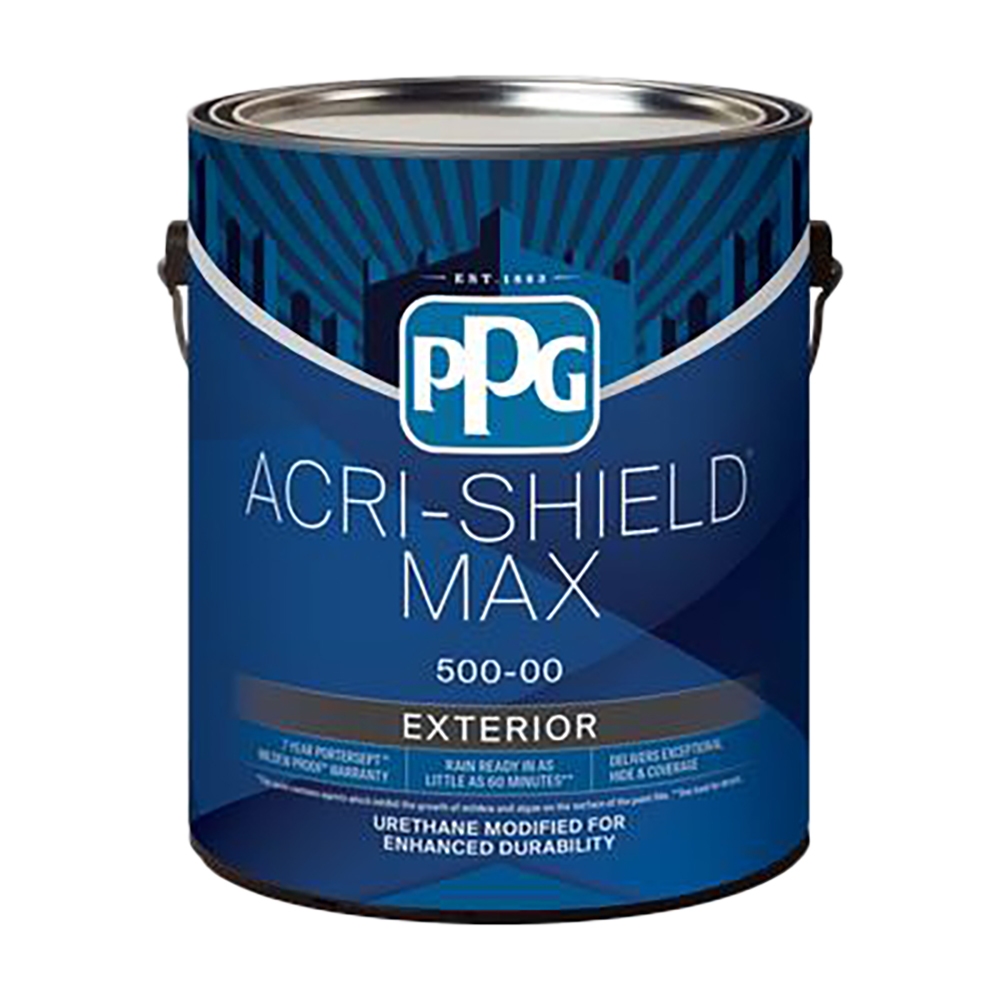 PPG 589-40C Acri-Shield Max 3.78L Eggshell Exterior Latex - Ultra Deep