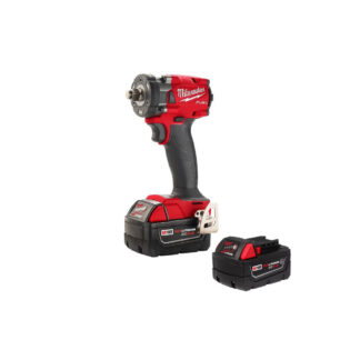 Milwaukee 2855-22R M18 FUEL™ 1/2 " Compact Impact Wrench with Friction Ring Kit