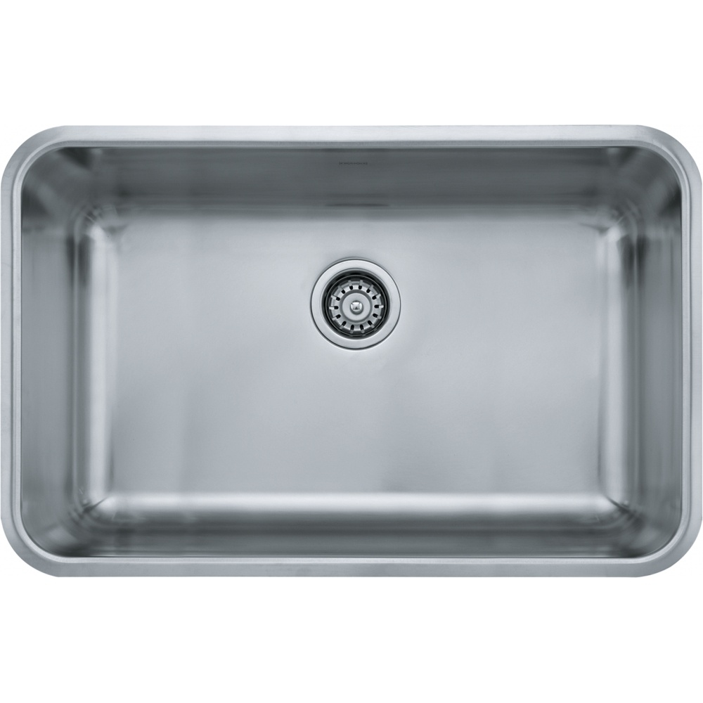 Franke GDX11028-CA Grande 30.12" x 19.1" Single Undermount Kitchen Sink - Stainless Steel