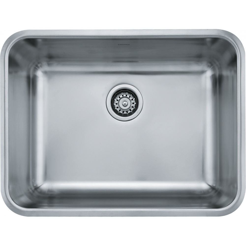 Franke GDX11023-CA Grande 24.75" x 18.7" Single Undermount Kitchen Sink - Stainless Steel
